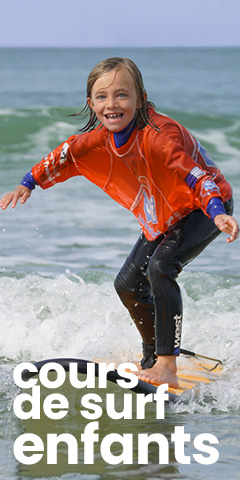 cours de surf enfants